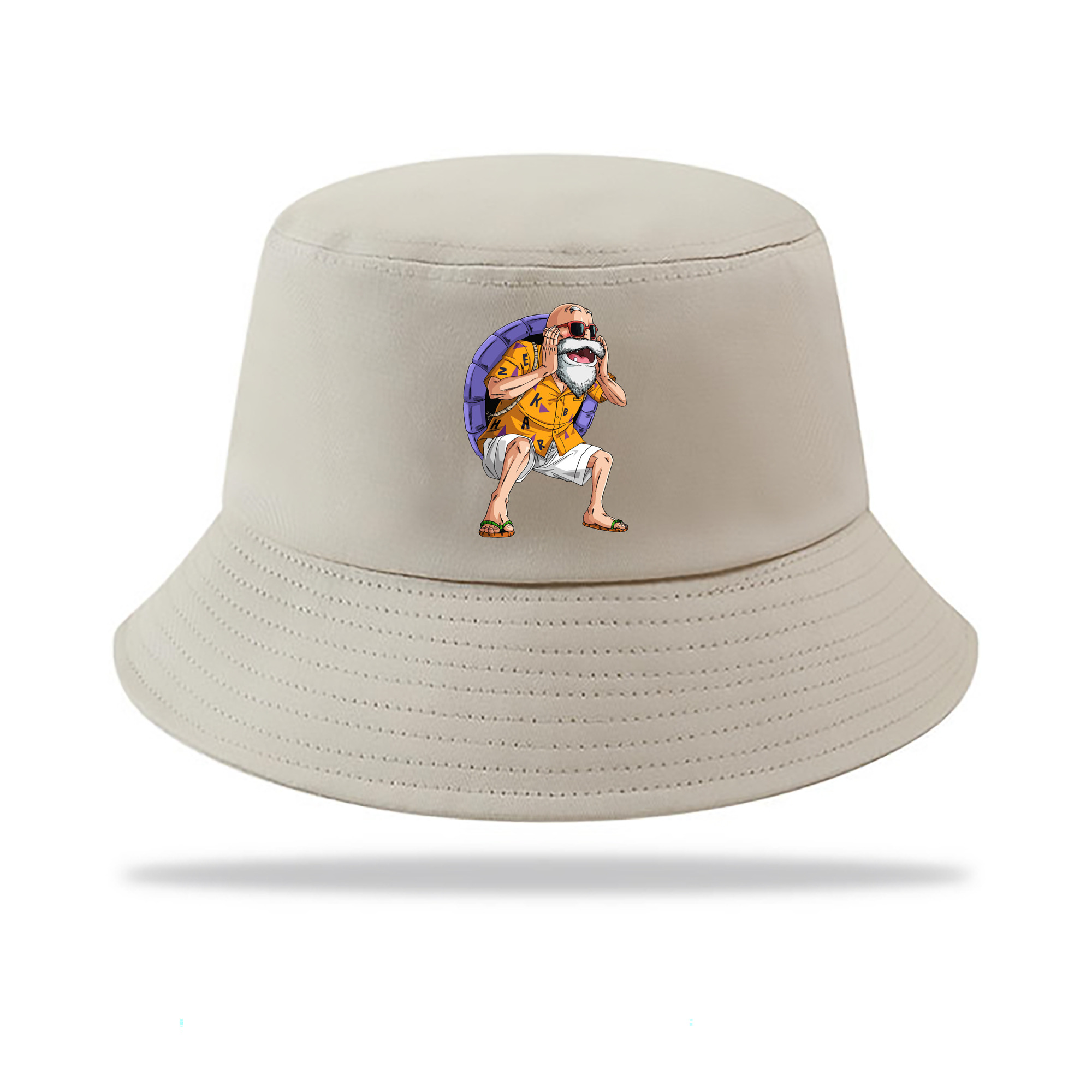 （画像用） ドラゴンボール 亀仙人（かめせんにん） DRAGON BALL Master Roshi Kame Sennin アウトドア日除けバケットハット